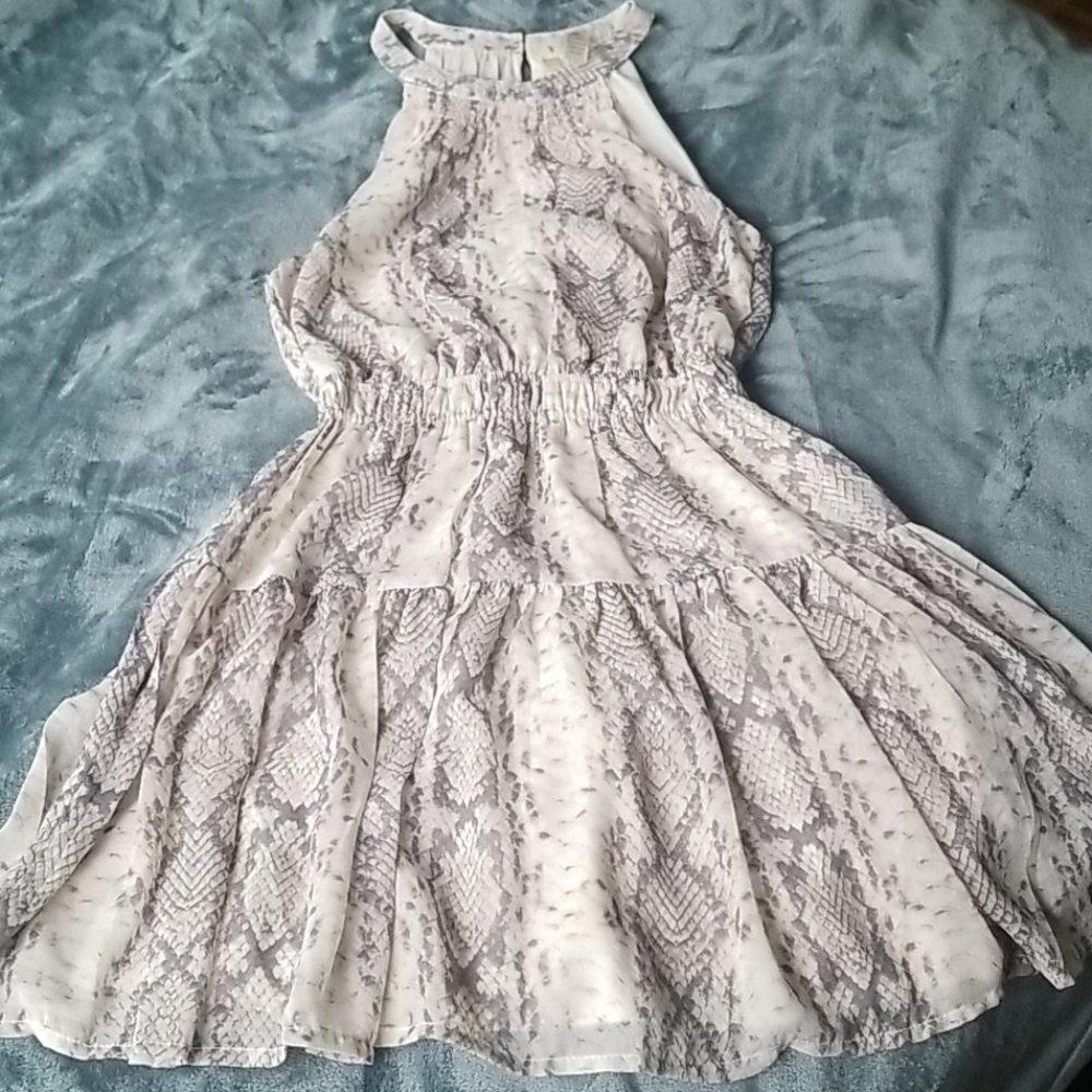 Brand new snake skin design summer dress